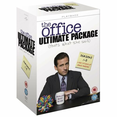 THE OFFICE COMPLETE SERIES 1.2,3,4 & 5 DVD BOX SET ULTIMATE PACKAGE 18 DISCS NEW
