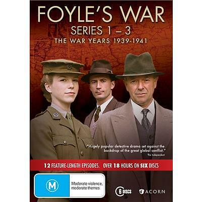 Foyle's War 1939 -1941 DVD, 2016, 5-Disc Set R4