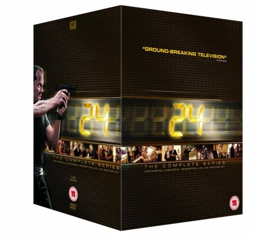 24 - Complete Season 1 - 9 + Redemption + Live Another Day DVD Box Set