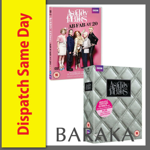 ABSOLUTELY FABULOUS Complete Series 1 2 3 4 5 + Specials + Ab Fab at 20 (2012)