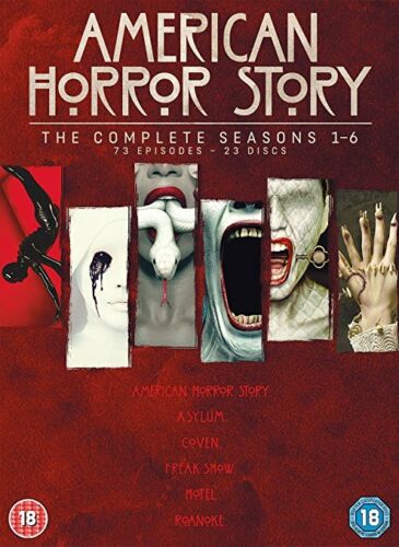 American Horror Story complete Series Season 1, 2, 3, 4, 5 & 6 DVD box set New