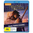 Legend of Korra Book Three Change R4 Blu ray "Avatar The Last Airbender" fan
