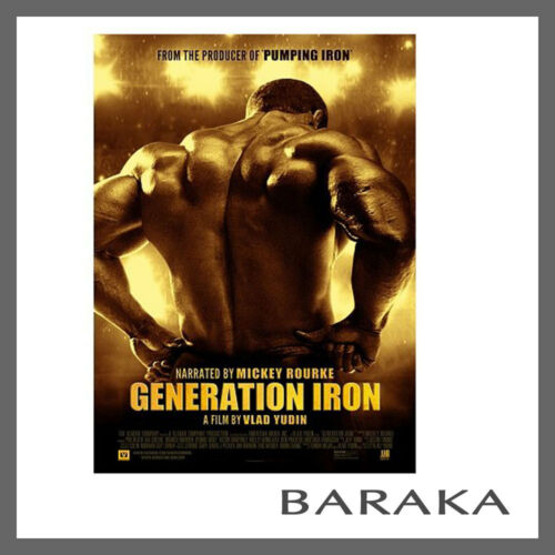 Generation Iron narrated by Mickey Rourke DVD R4 From producer of Pumping Iron