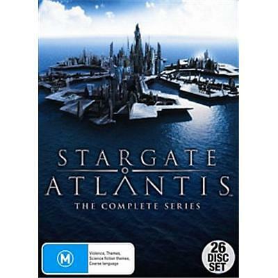 Stargate Atlantis Complete Season 1, 2, 3, 4 & 5 DVD Box Set R4 New Sealed