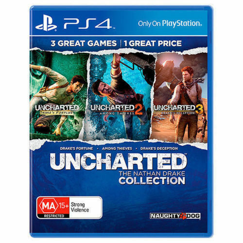 Uncharted The Nathan Drake Collection PS4 Games Sony Playstation 4 New