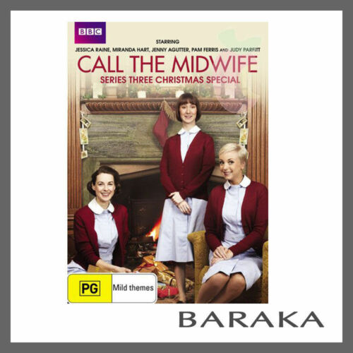 Call the Midwife Series Season 3 Three Christmas Special BBC DVD R4 New & Sealed