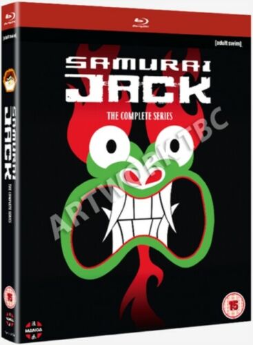 Samurai Jack: The Complete Series Blu Ray RB New