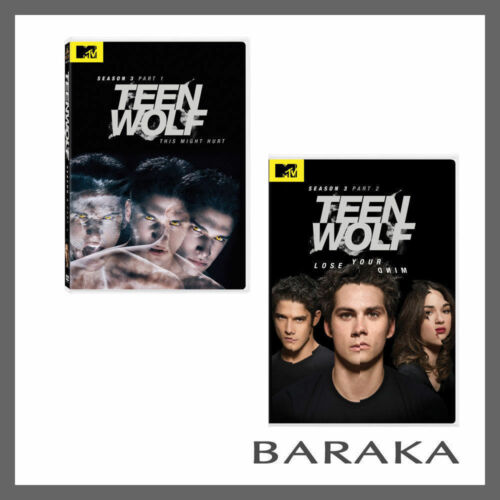TEEN WOLF Series Season 3 Part 1 & 2 DVD New Region 4
