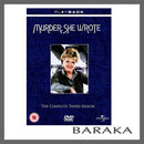 Murder, She Wrote Series Season 3 DVD Region 4 Third 6 discs New & Sealed