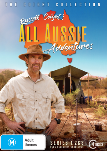 Russell Coight's All Aussie Adventures series 1, 2 & 3 + Celebrity DVD R4 New