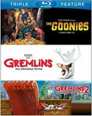 Goonies / Gremlins / Gremlins 2 Blu ray Triple RB