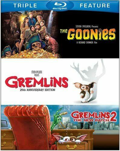 Goonies / Gremlins / Gremlins 2 Blu ray Triple RB