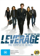 Leverage The Complete DVD Box Set R4 New Sealed
