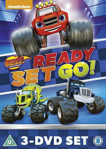 Blaze And The Monster Machines: Ready, Set, Go 3 disc DVD Collection R4 Fire Up