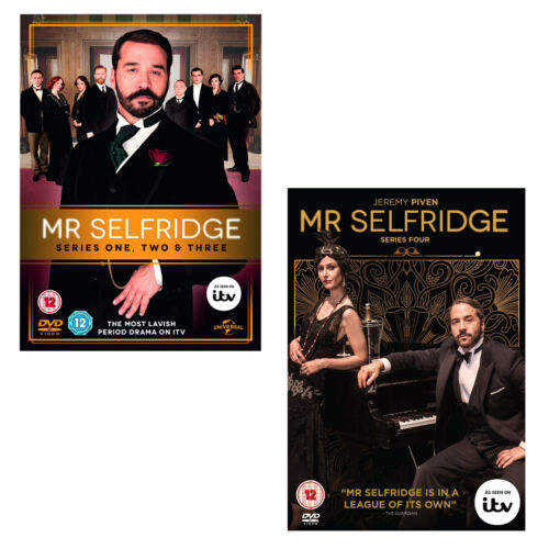 Mr Selfridge Series Season Series 1, 2, 3 & 4 DVD R4/Aus Downton Abbey fan New