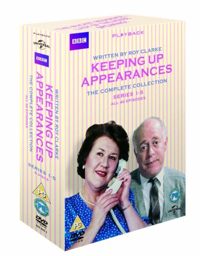 KEEPING UP APPEARANCES COMPLETE SERIES 1 - 5 + all Xmas Specials NEW DVD BOX SET