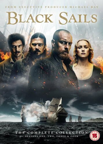 Black Sails The Complete Collection Seasons 1, 2, 3 & 4 DVD Box Set New "on sale