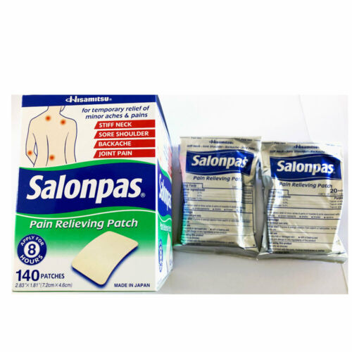 Salonpas Patch Hisamitsu Pain Relieving - Made in Japan 2 packs 40 Patches