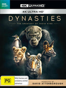 Dynasties David Attenborough 4K Ultra HD + Blu ray RB