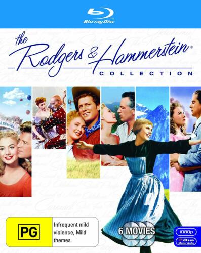 Rodgers and Hammerstein's Blu ray Collection 6 discs The Sound of Music RB New