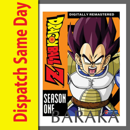 DRAGONBALL Z COMPLETE SEASON 1 Vegeta Saga DVD BOX SET DRAGON BALL Region 4