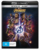 Avengers: Infinity War 4K Ultra HD + Blu ray RB Marvel