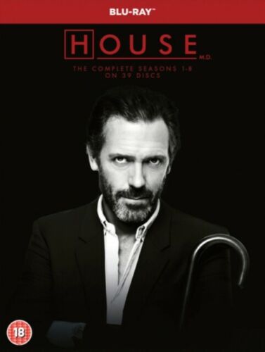 House M.D. Complete Seasons Series 1 2 3 4 5 6 7 & 8 Blu ray Box Set RB 1 - 8