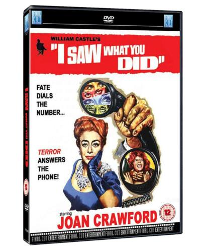 I Saw What You Did Joan Crawford DVD New Sealed R4