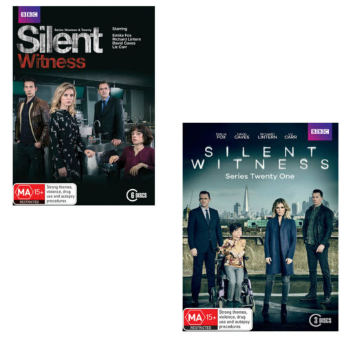 Silent Witness Season Series 19, 20 & 21 DVD Set R4 New & Sealed