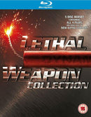 LETHAL WEAPON Complete 1, 2, 3 & 4 Blu ray Box Set Mel Gibson Region B
