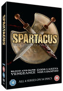 SPARTACUS the complete series season 1, 2, 3 & 4 DVD box set