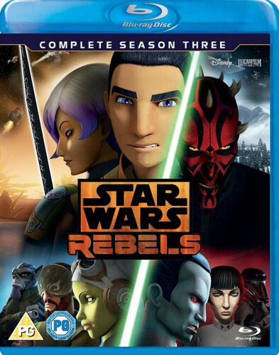 Star Wars Rebels: Season 3 Series Three Blu ray RB