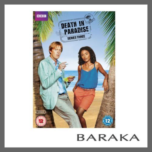 Death in Paradise Series season 3 DVD R4/Aus New & Sealed BBC 3 discs