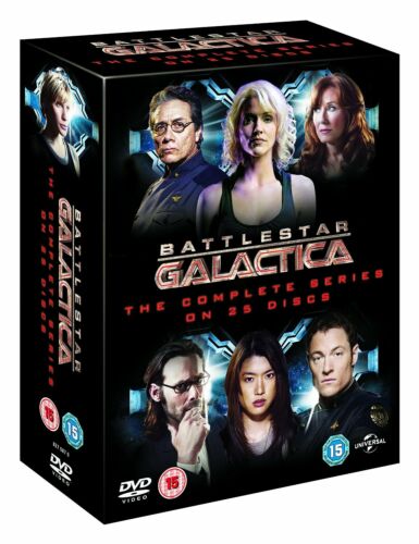 BATTLESTAR GALACTICA complete season series 1 2 3 4 + Razor DVD Box Set R4