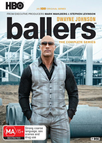 Ballers complete season 1 - 5 series 1, 2, 3, 4 & 5 DVD Box Set R4