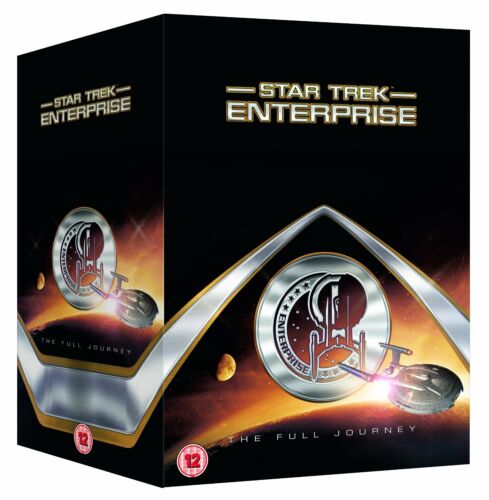 Star Trek Enterprise Full Journey Complete Seasons Series 1 2 3 4 DVD Box Set