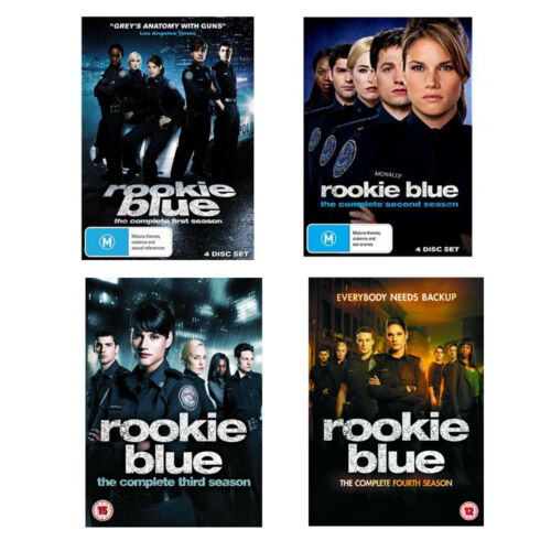 Rookie Blue Season 1, 2, 3 & 4 DVD New Sealed