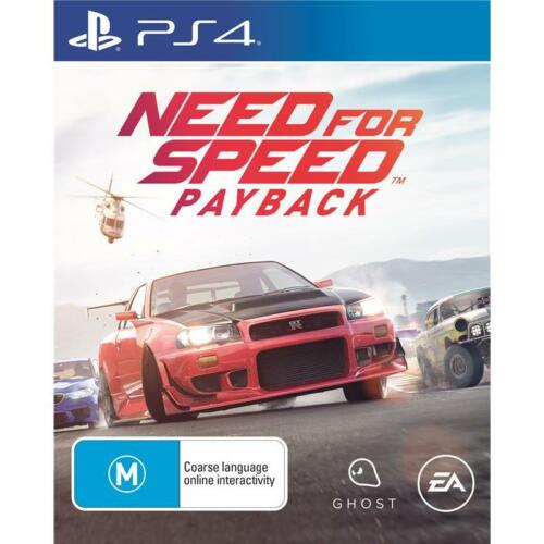 Need For Speed Payback PS4 Games New Sealed Sony Playstation 4