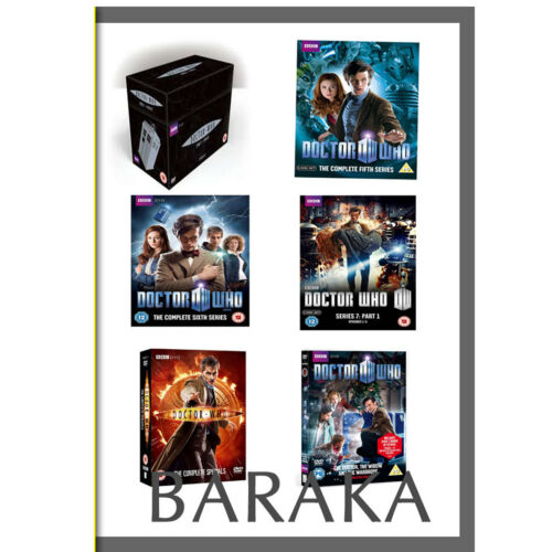 Doctor Who Complete Seasons Series 1, 2, 3, 4, 5, 6 & 7 part 1 plus Specials New