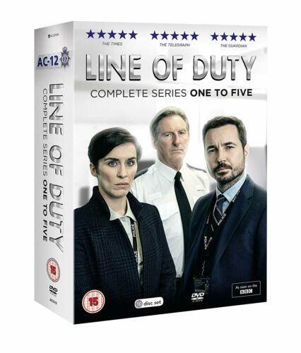 Line of duty Season Series 1, 2, 3, 4 & 5 DVD Box Set R4 New Sealed IN STOCK