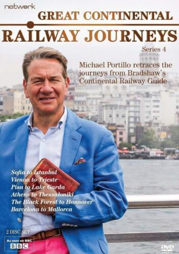 Great Continental Railways Journeys Season Series 4 DVD Box Set New & Sealed