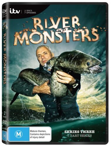 River Monsters: Season 3 DVD Region 4 Jeremy Wade New & Sealed