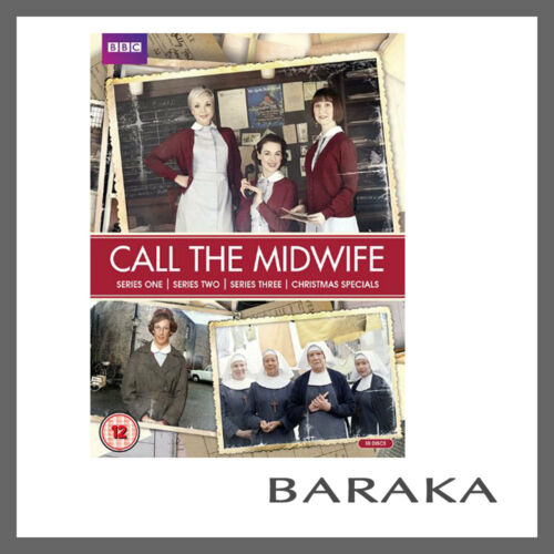 Call the Midwife series season 1, 2, 3 + Christmas Special DVD Box Set BBC TV