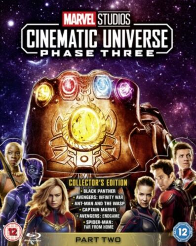 Marvel Cinematic Universe Phase 3 Part 2 Collector's Edition Blu ray RB