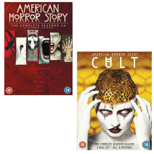 American Horror Story complete Series Season 1, 2, 3, 4, 5, 6 & 7 DVD box set