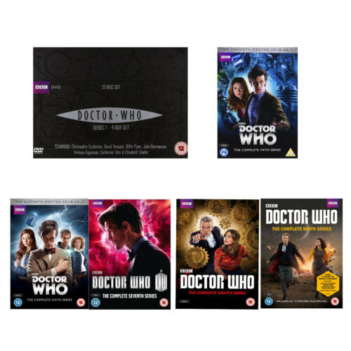 Doctor Who Complete Seasons Series 1, 2, 3, 4, 5, 6, 7, 8 & 9 DVD Box Set New