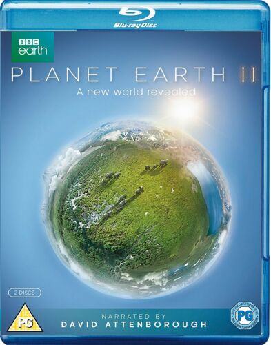 David Attenborough Planet Earth 2 II Complete BBC Series Blu ray RB New Sealed