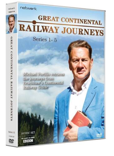 Great Continental Railways Journeys Season Series 1+2+3+4+5 DVD Box Set New
