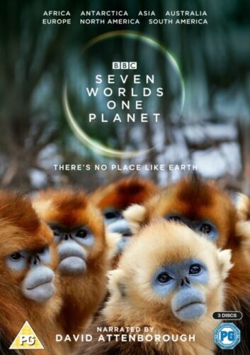 Seven Worlds, One Planet David Attenborough DVD R4 IN STOCK
