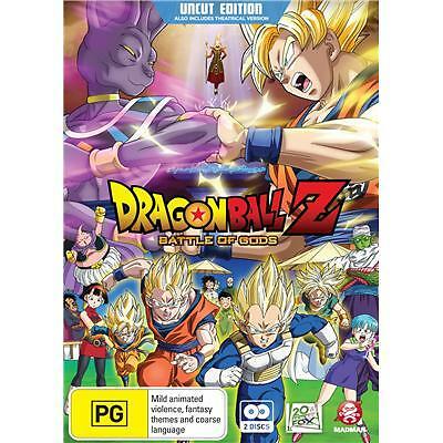 Dragon Ball Z: Battle of Gods DVD R4 Uncut Edition + Theatrical Version New